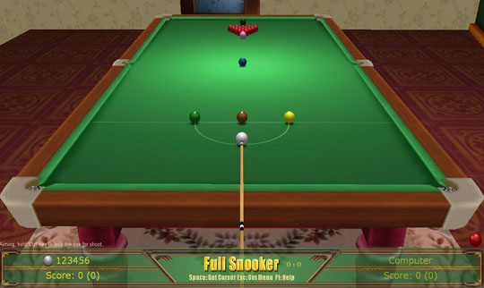 free online snooker pool